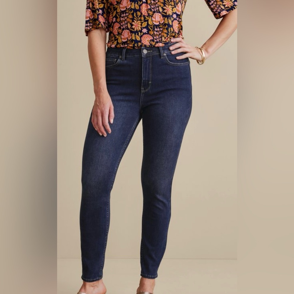 NWT Soft Surroundings Ultimate Denim Skinny Ankle - 24W
